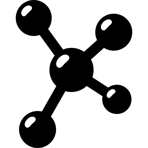 Molecular Dynamics (MD) brand icon asset